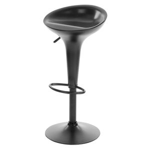 Silla bar Verona 67-88x44x42 cm negro M+Design