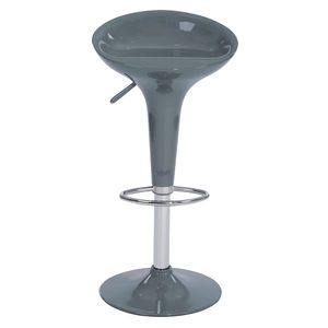Silla bar Verona 67-88x44x42 cm gris M+Design