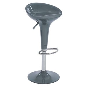Silla bar Verona 67-88x44x42 cm gris M+Design