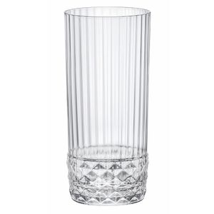 Vaso America largo vidrio x4piezas 490ml Bormioli Rocco