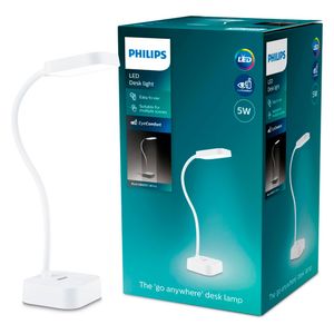 Lámpara de mesa LED Portátil 1 luz Philips