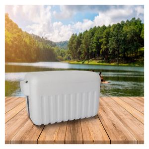 Nevera portátil blanco 15L Thermopor