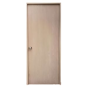 Puerta madera Triplex Okume 85x205cm natural Maxhaus