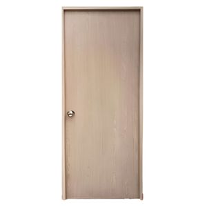 Puerta madera Triplex Okume 80x205cm natural Maxhaus