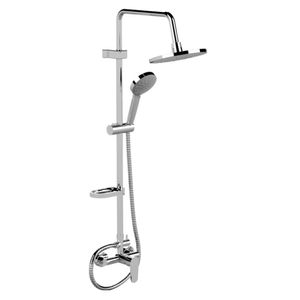 Columna de ducha Stella cromo 6" Stretto