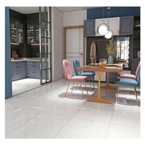 Porcelanato mármol blanco 60x120 cm 2.16 m2 Baldara