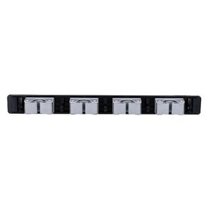 Organizador pared productos limpieza 50cm gris Hacks&Racks