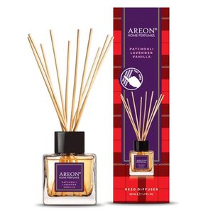 Ambientador varitas 50 ml Patchouli Lavanda Vainilla Areon