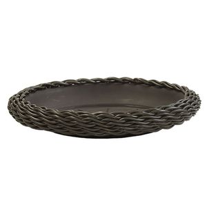 Plato tejido fibra natural 17 cm wengue Fercon