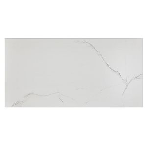 Porcelanato mármol blanco mate 60x120 cm 2.16 m2 Baldara