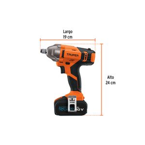 Atornillador de impacto 1/2'' 40W Truper