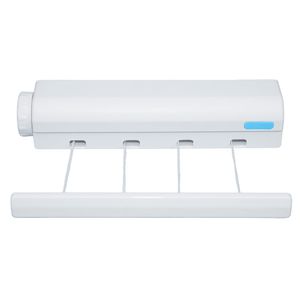 Tendedero plegable 4 cuerdas blanco Global Offer