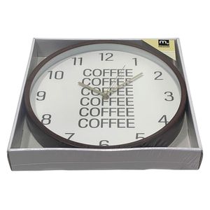 Reloj pared D3 30x30cm Cotidiana