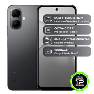 Celular Infinix Smart 10 4GB Ram/128GB Negro