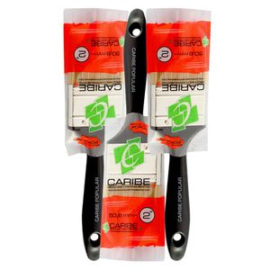 Kit Brocha 1"/1½"/2" natural 3 un. Caribe