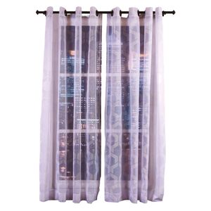 Cortina velo Sahara 220x160 cm blanco Rascheltex