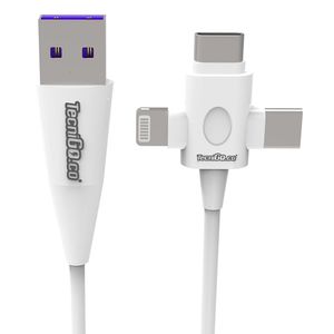 Cable Usb Tecnigo 3 Puntas Plus 3A