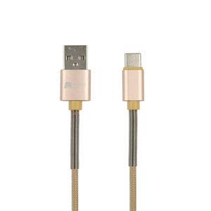 Cable USB Jaltech Trenzado Rs Tipo C 1.2 Metros Jal-1707