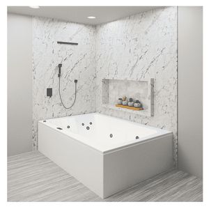 Jacuzzi Providencia portátil con mantenedor de temperatura 183x124x55 cm blanco Wai